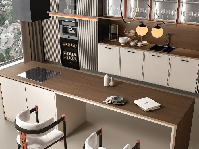 Kitchdeck Monolith White Countertop Slab